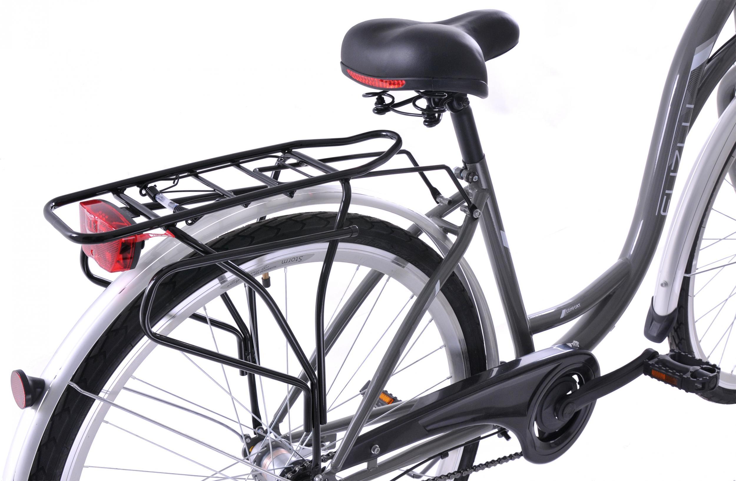 фото Велосипед міський Fuzlu Arizona 28 S3 Silver