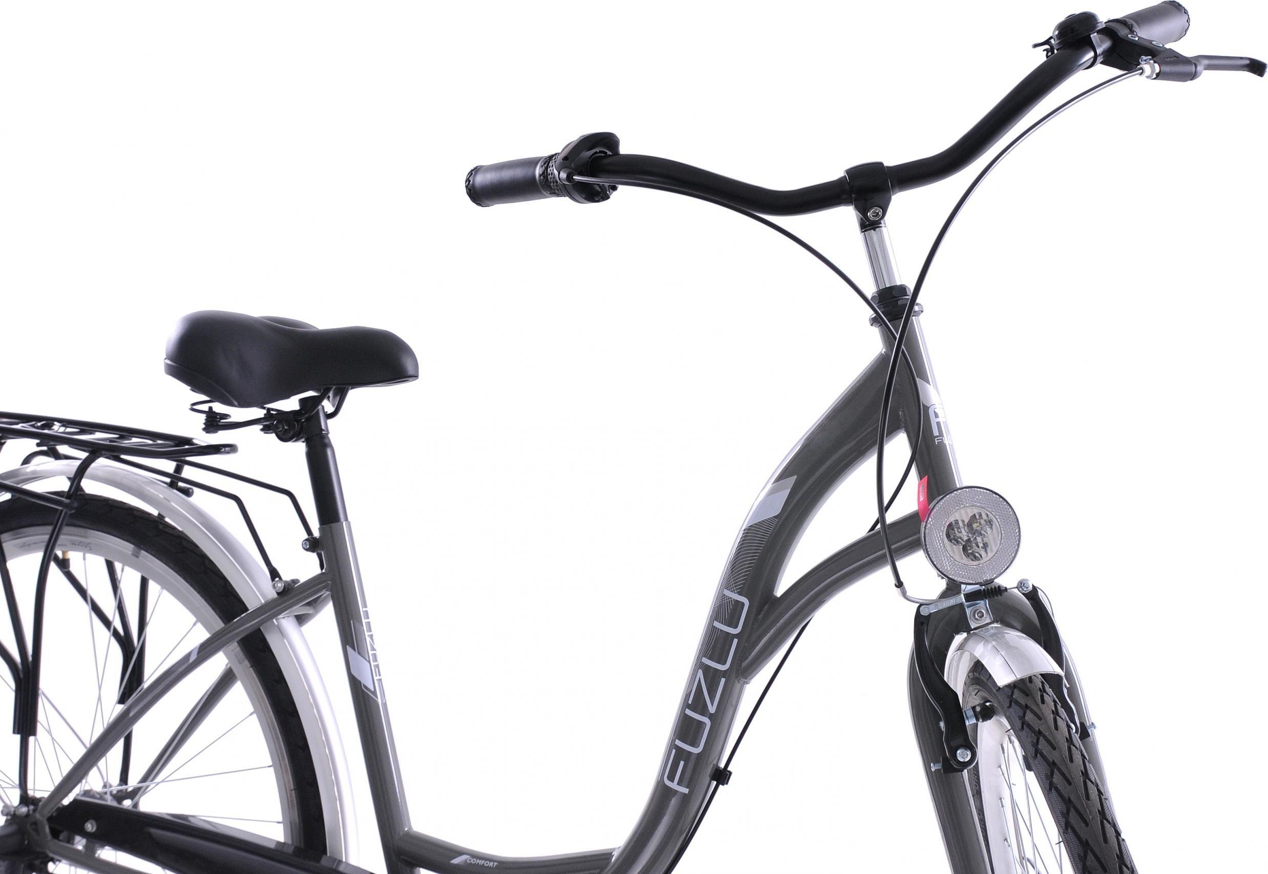 фото Велосипед міський Fuzlu Arizona 28 S3 Silver