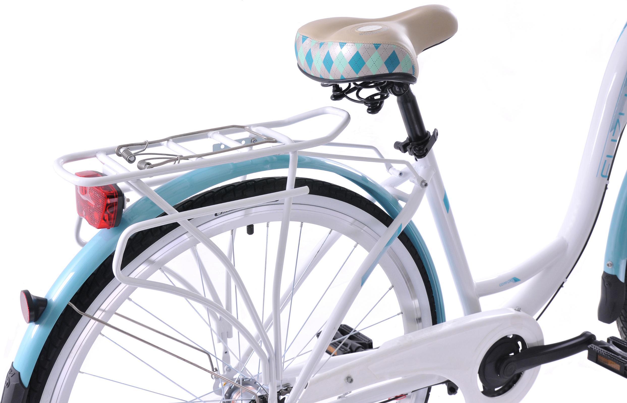 фото Велосипед міський Fuzlu Nevada 28 S3 White Ocean