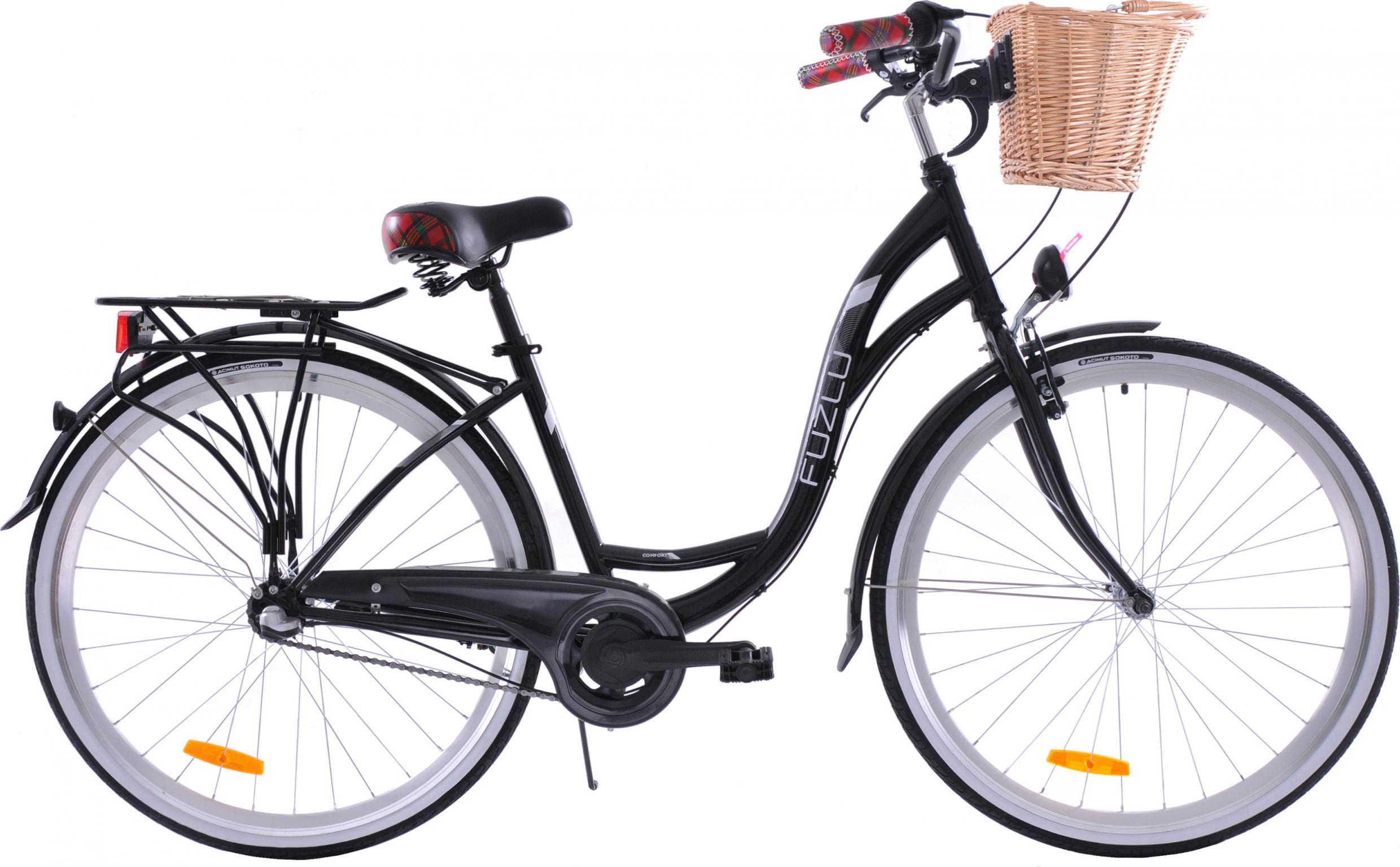 фото Велосипед міський Fuzlu Nevada 28 S3 Black