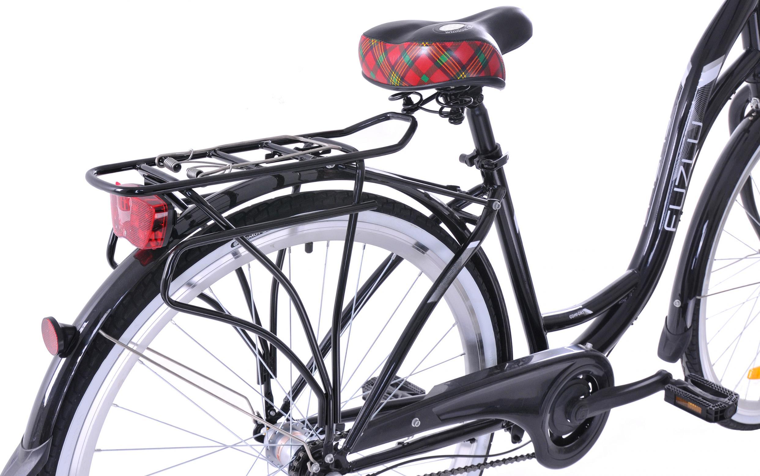 фото Велосипед міський Fuzlu Nevada 28 S3 Black