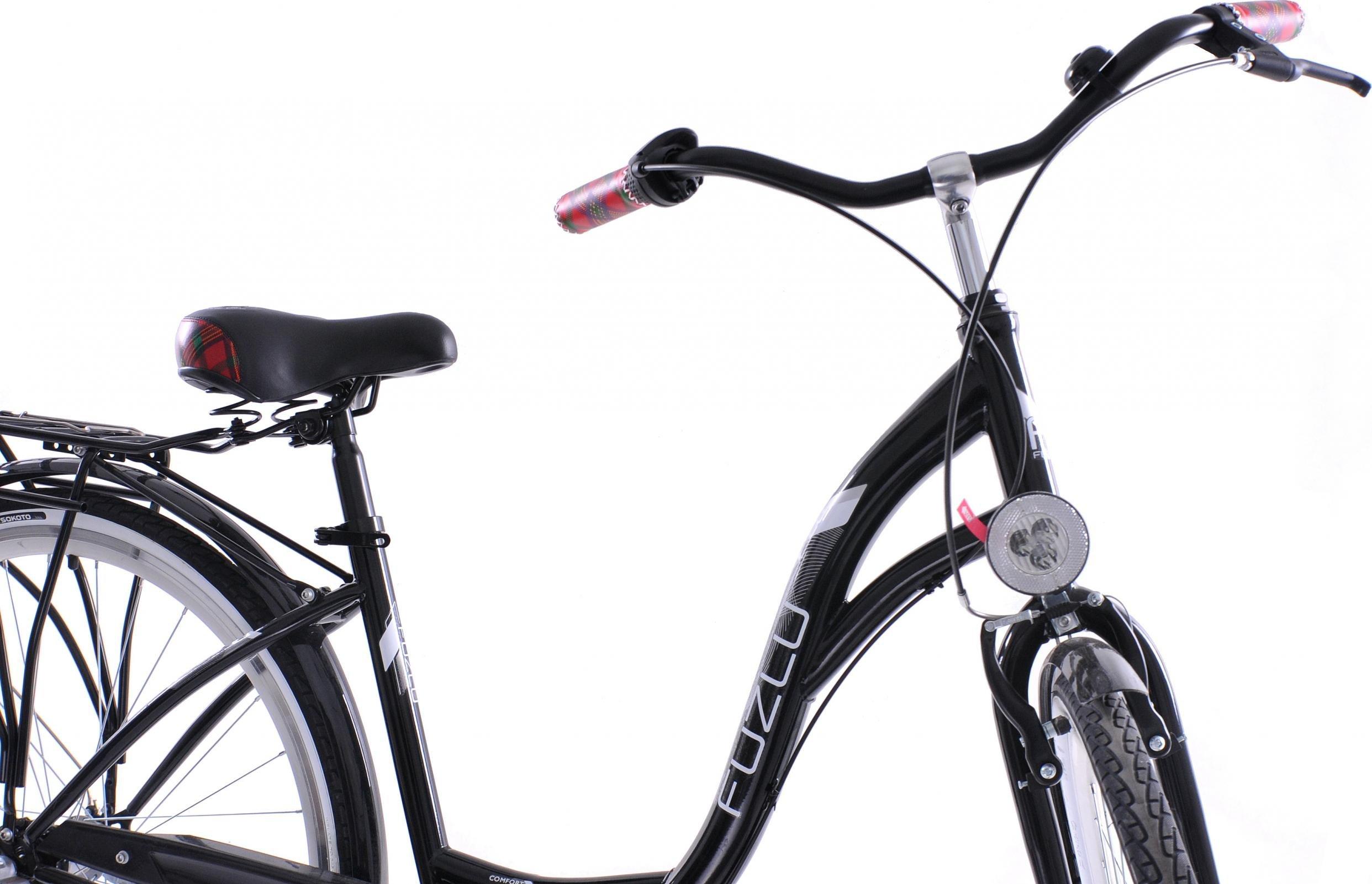 фото Велосипед міський Fuzlu Nevada 28 S3 Black