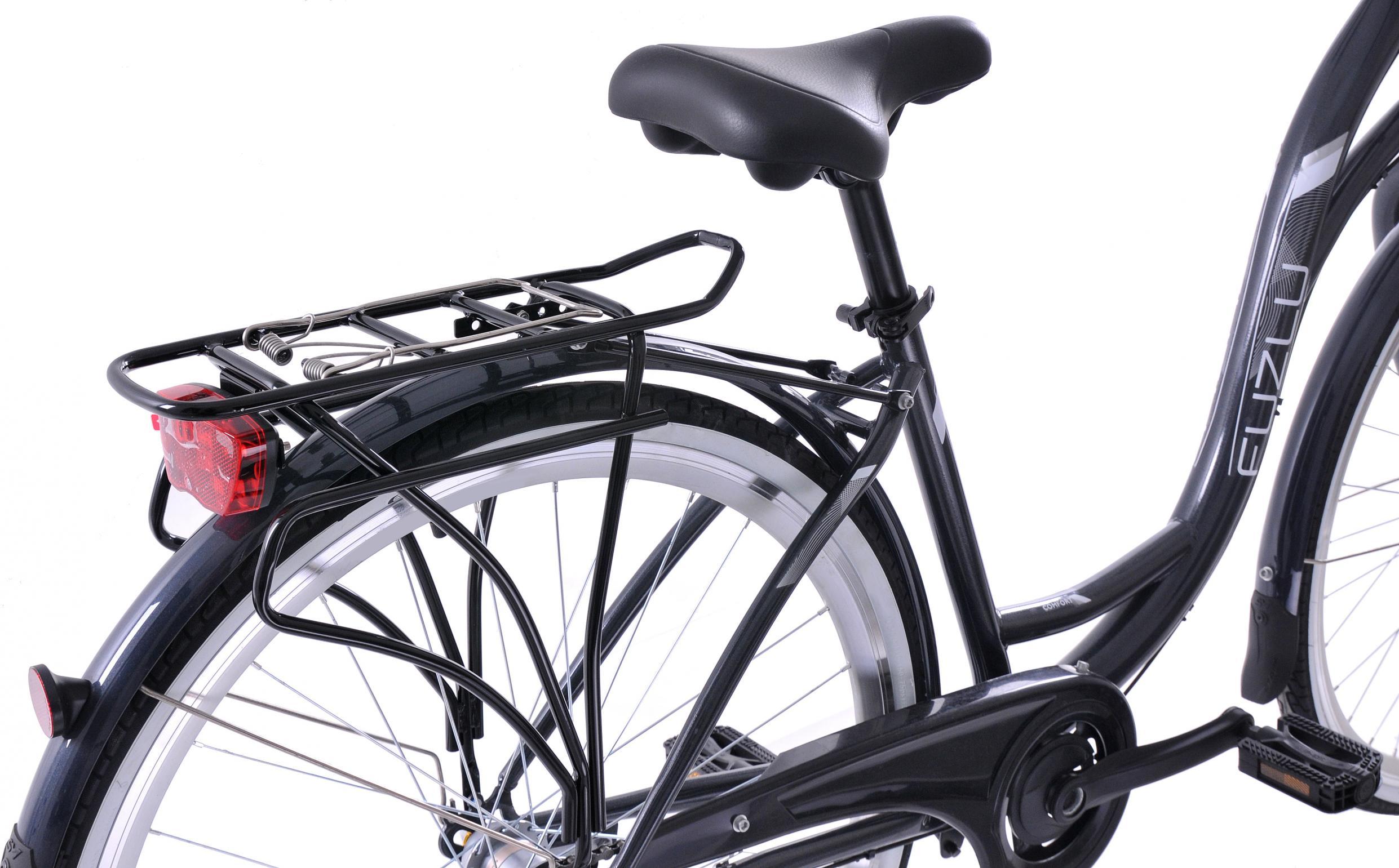 фото Велосипед міський Fuzlu Nevada 28 S3 Graphite