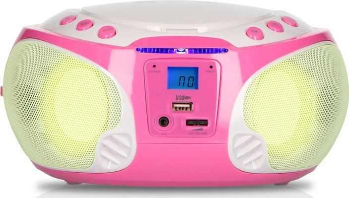 фото Магнитола Lenco SCD-650 pink