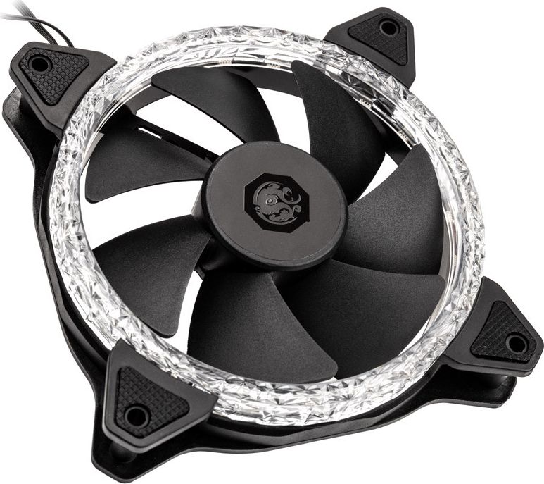 фото Вентилятор BitsPower Notos Xtal 120 3-pack (BPTA-NTX1218D3)