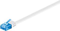 MicroConnect RJ-45/RJ-45 kat.6a U/UTP Biały 5m (V-UTP6A05W-FLAT)