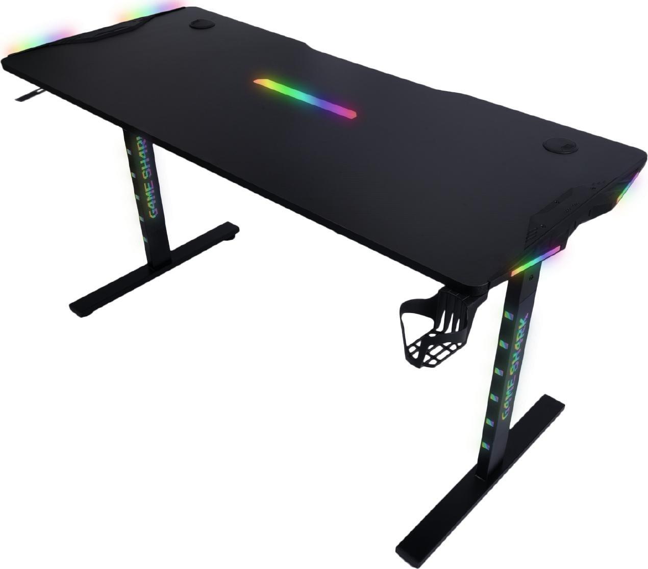 фото Геймерський ігровий стіл GameShark Triumph Black