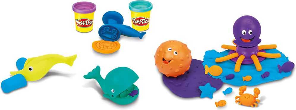 Play-Doh zwierzątka morskie