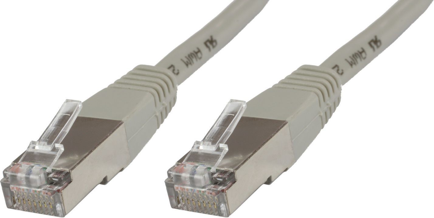 MicroConnect RJ-45/RJ-45 kat.6 F/UTP Szary 0.25m (STP60025)