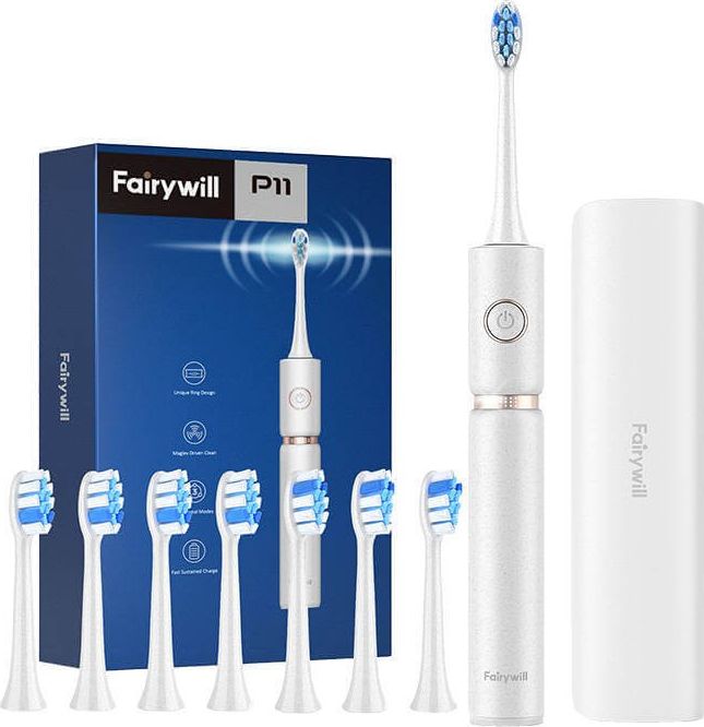 фото Електрична зубна щітка FairyWill FW-P11 White