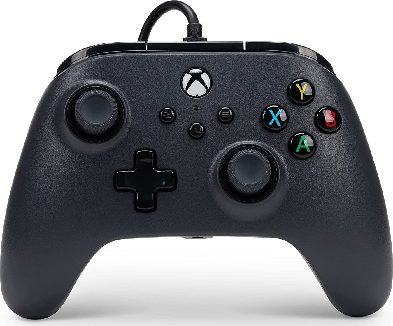 Pad PowerA przewodowy Xbox Series PC czarny