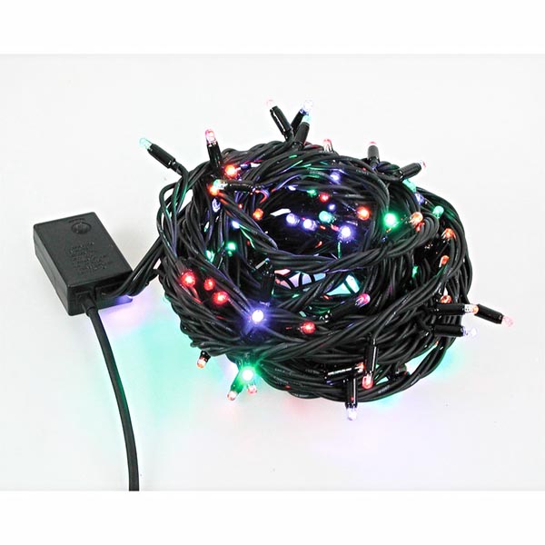 Lampki choinkowe 100 LED kolorowe