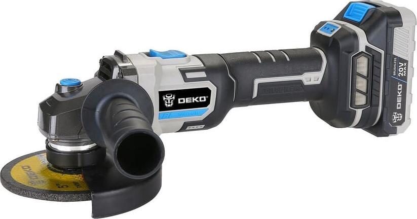 фото Болгарка (кутова шліфувальна) Deko DKAG20BL01-S5