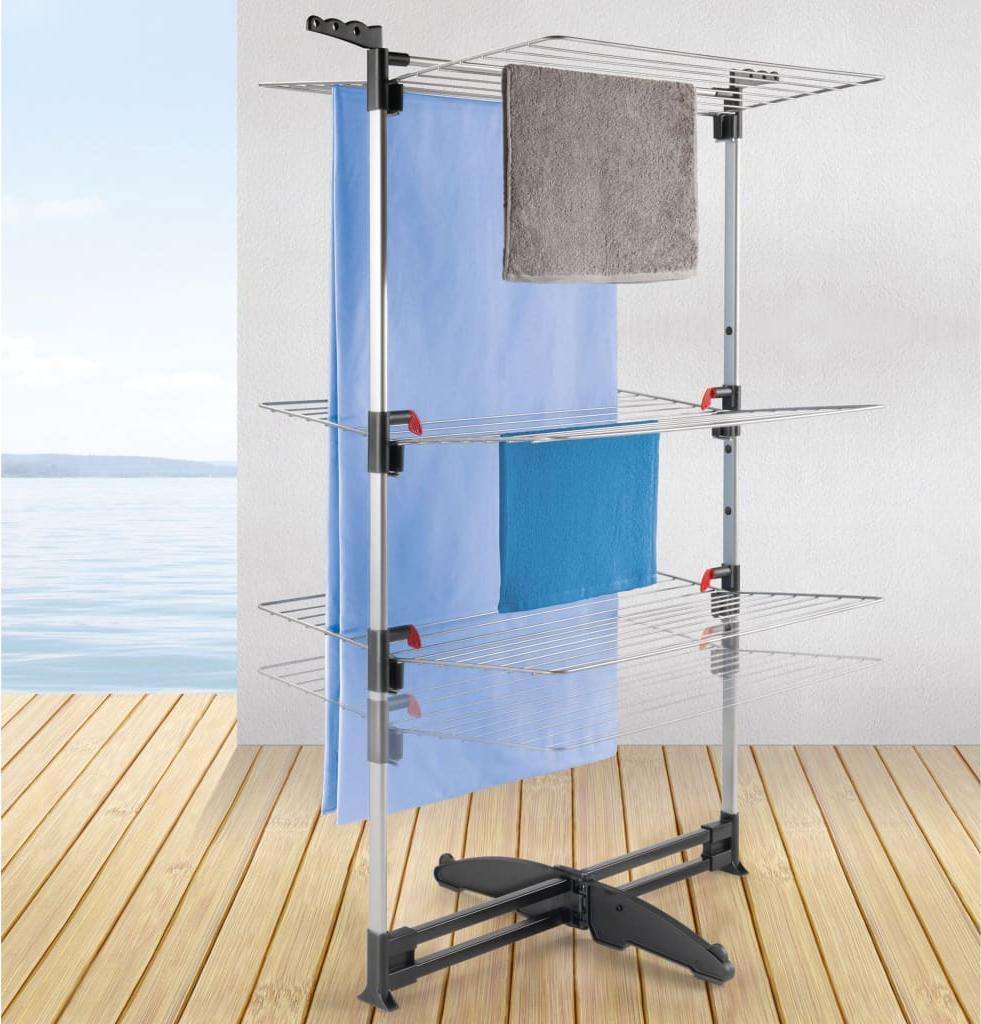 фото Підлогова сушилка для білизни Metaltex Ciclone Vario