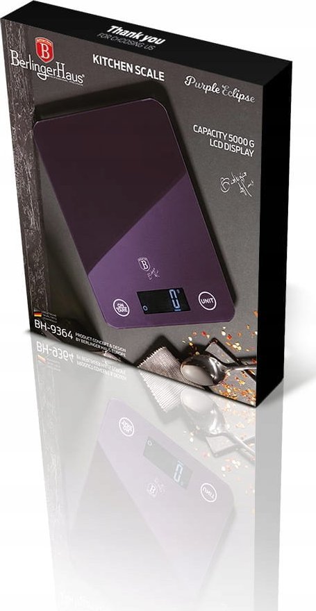 фото Ваги кухонні електронні Berlinger Haus BH-9364 Purple