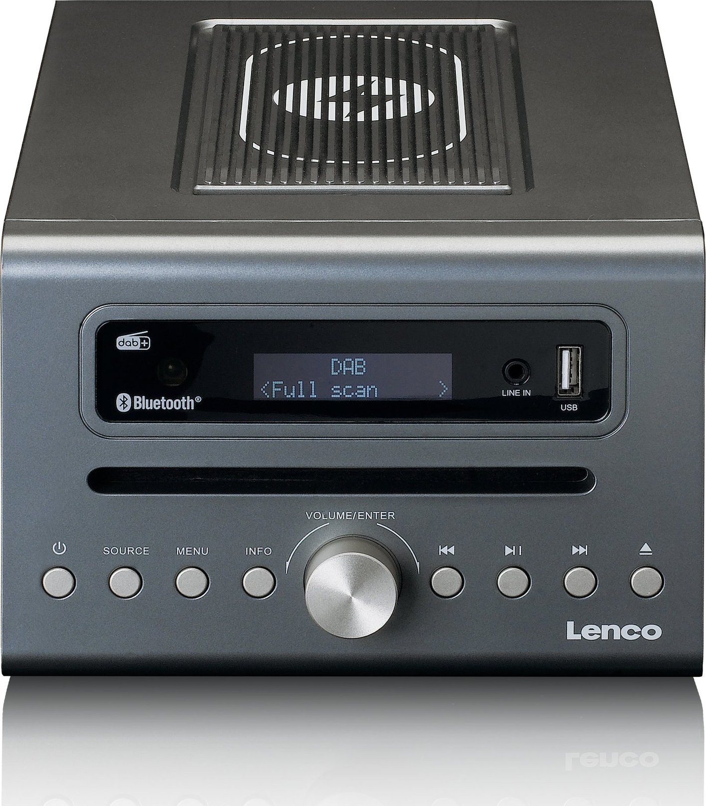 фото Мінісистема Lenco MC-175 Silver