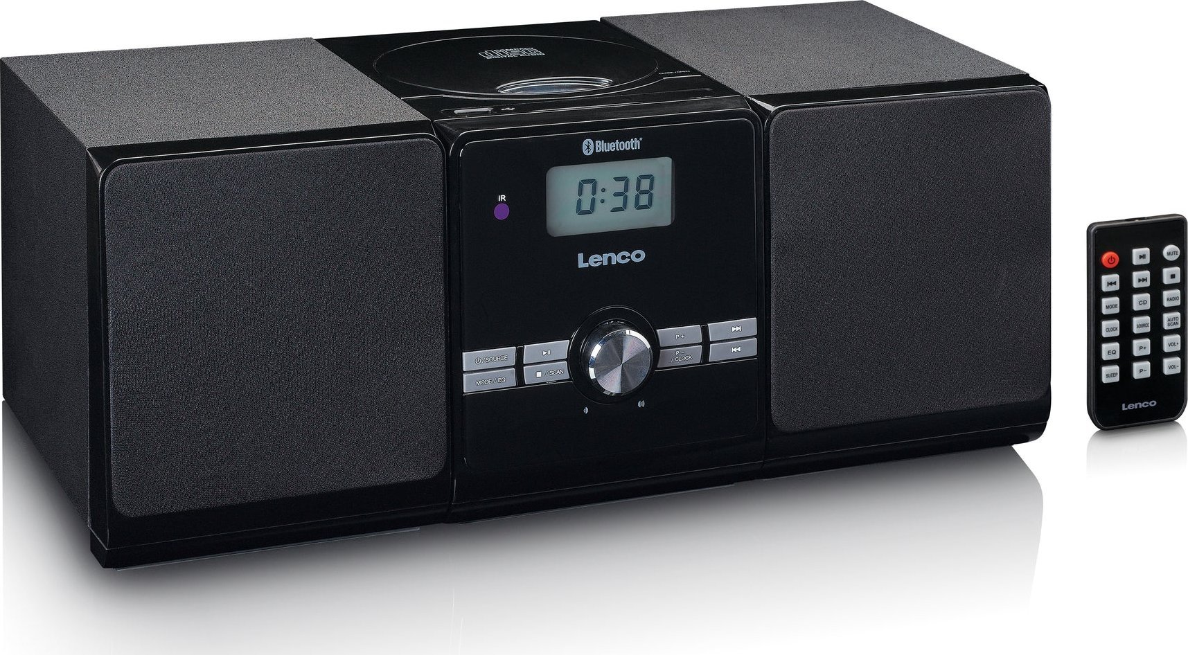 фото Мінісистема Lenco MC-030 Black