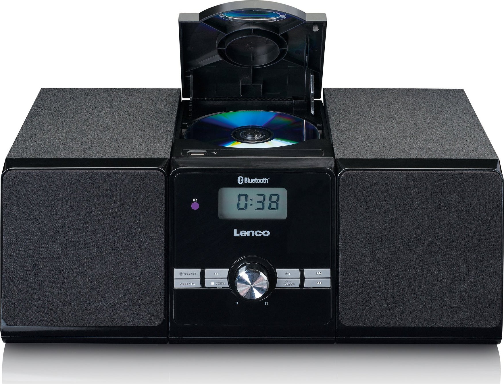 фото Мінісистема Lenco MC-030 Black