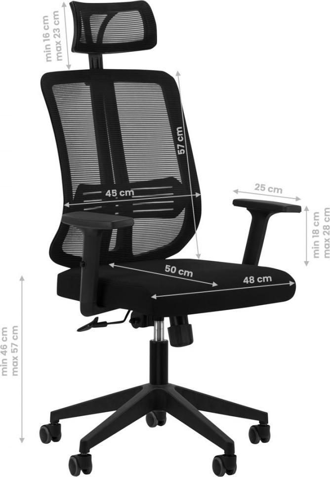 фото Офісне крісло Activeshop QS-16A Black
