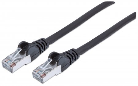 Intellinet Network Solutions Patchcord Cat6A, SFTP, 1.5m, czarny (318778)