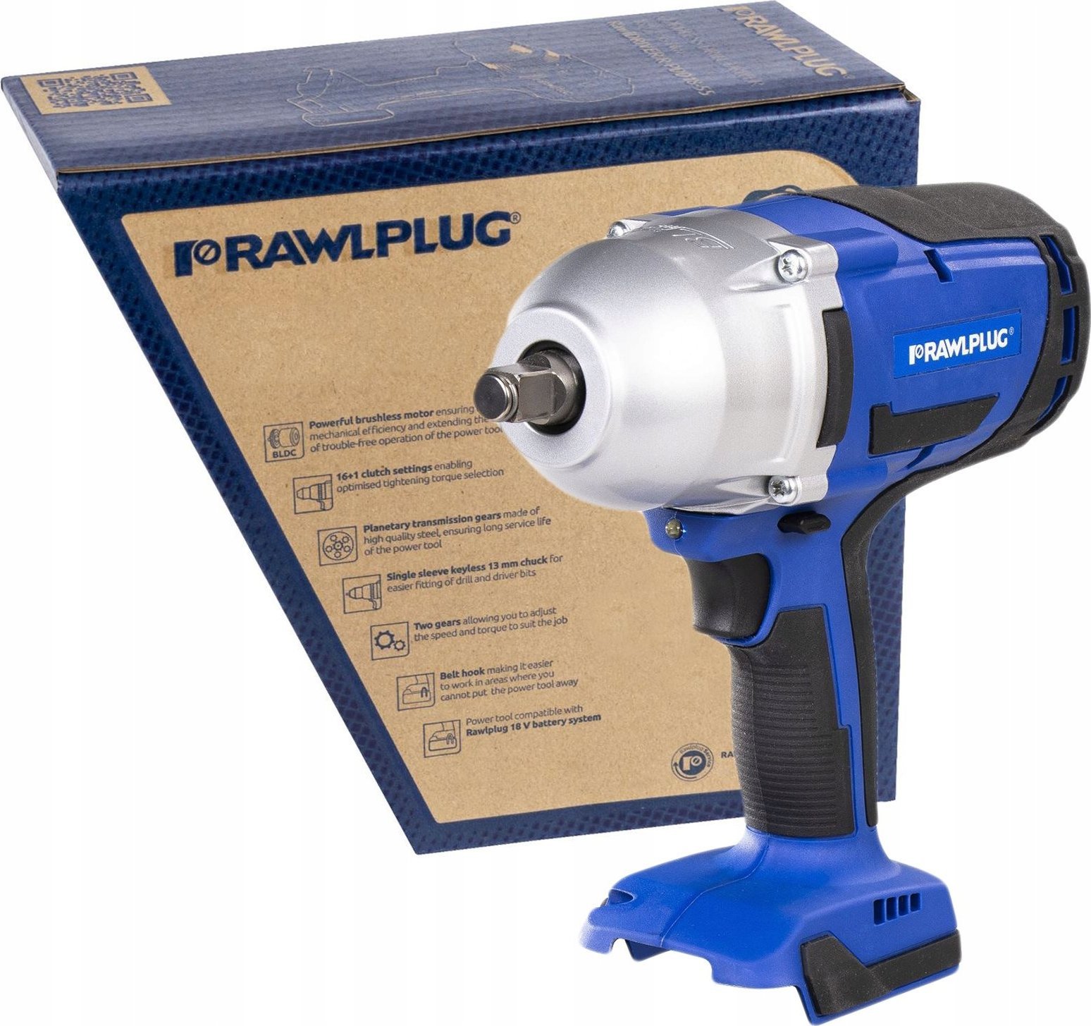 фото Гайкокрут Rawlplug R-PIW18-XS