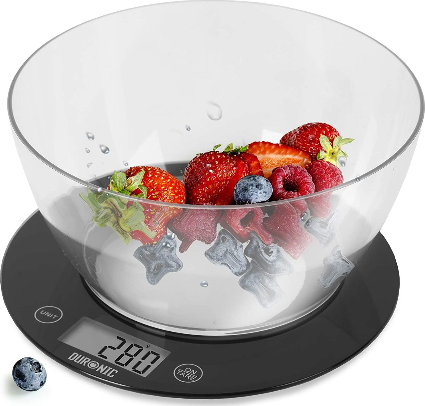 фото Ваги кухонні електронні Duronic KS7000 Black
