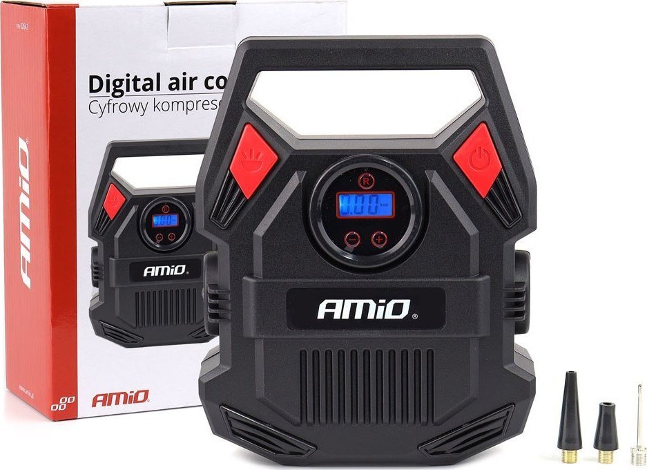 фото Автомобільний компресор (електричний) Amio Acomp 02642