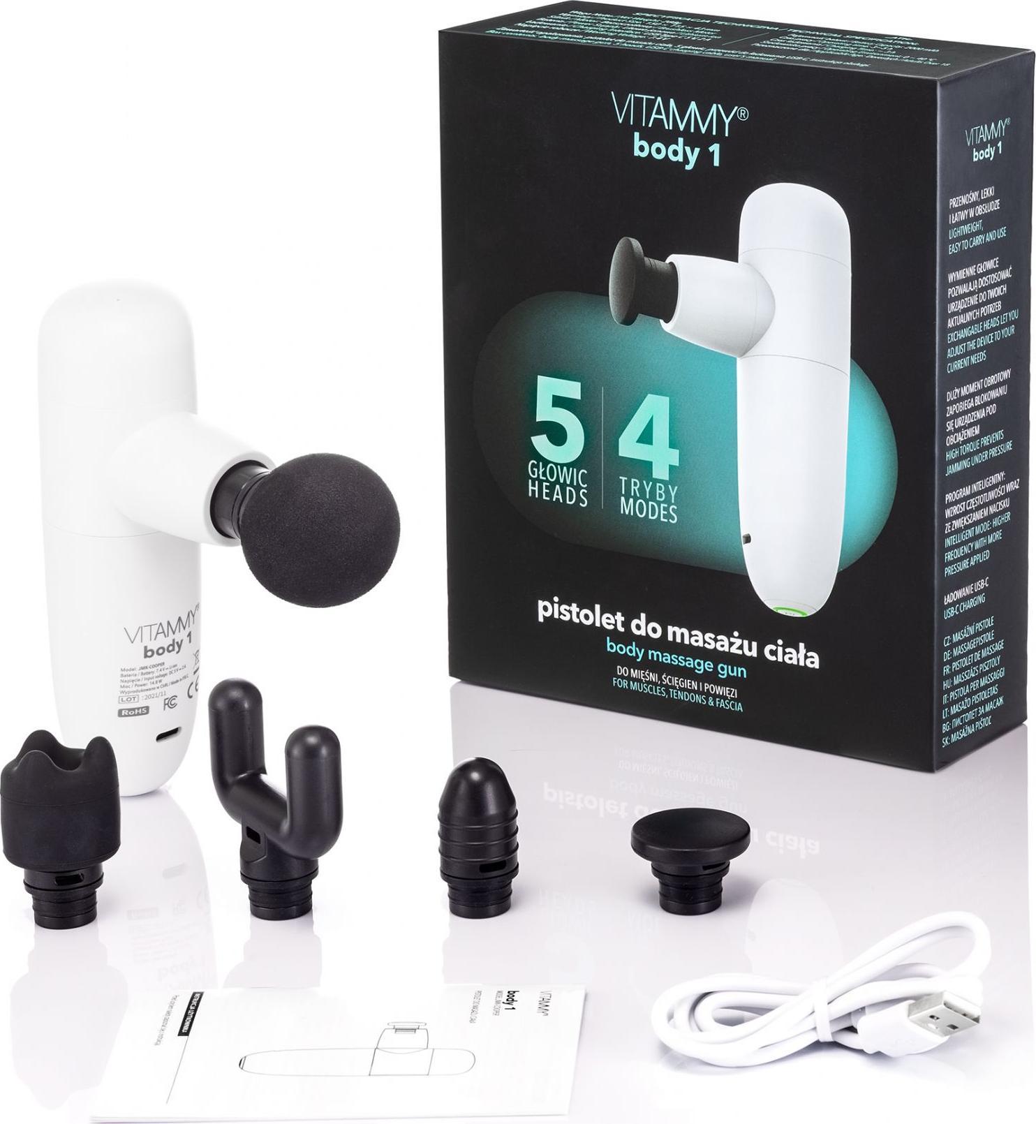 фото Перкусійний масажер Vitammy Body 1