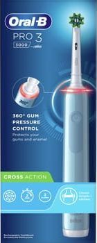 фото Електрична зубна щітка Oral-B Pro3 3000 CrossAction Blue