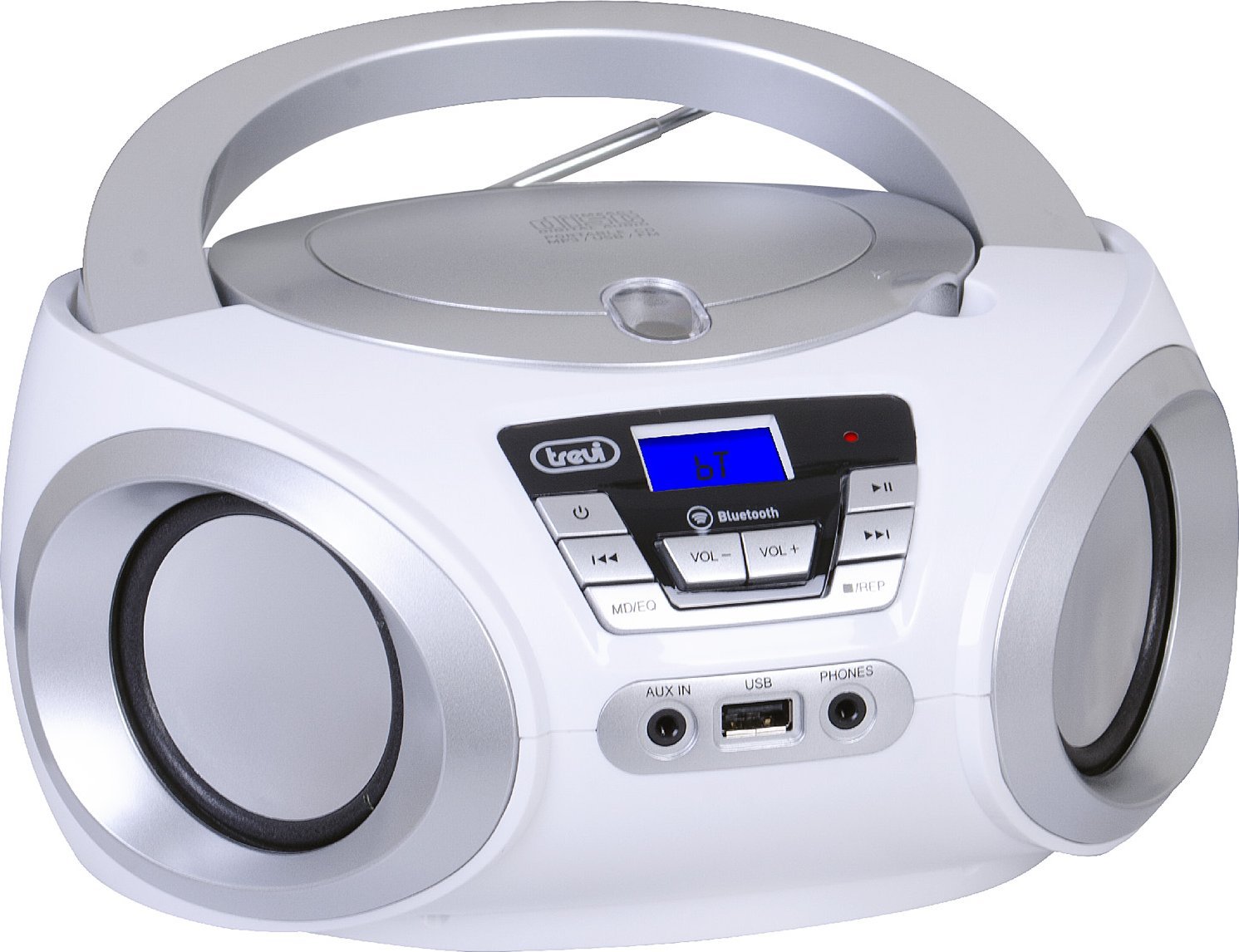 фото Радіоприймач Trevi CMP54401 White