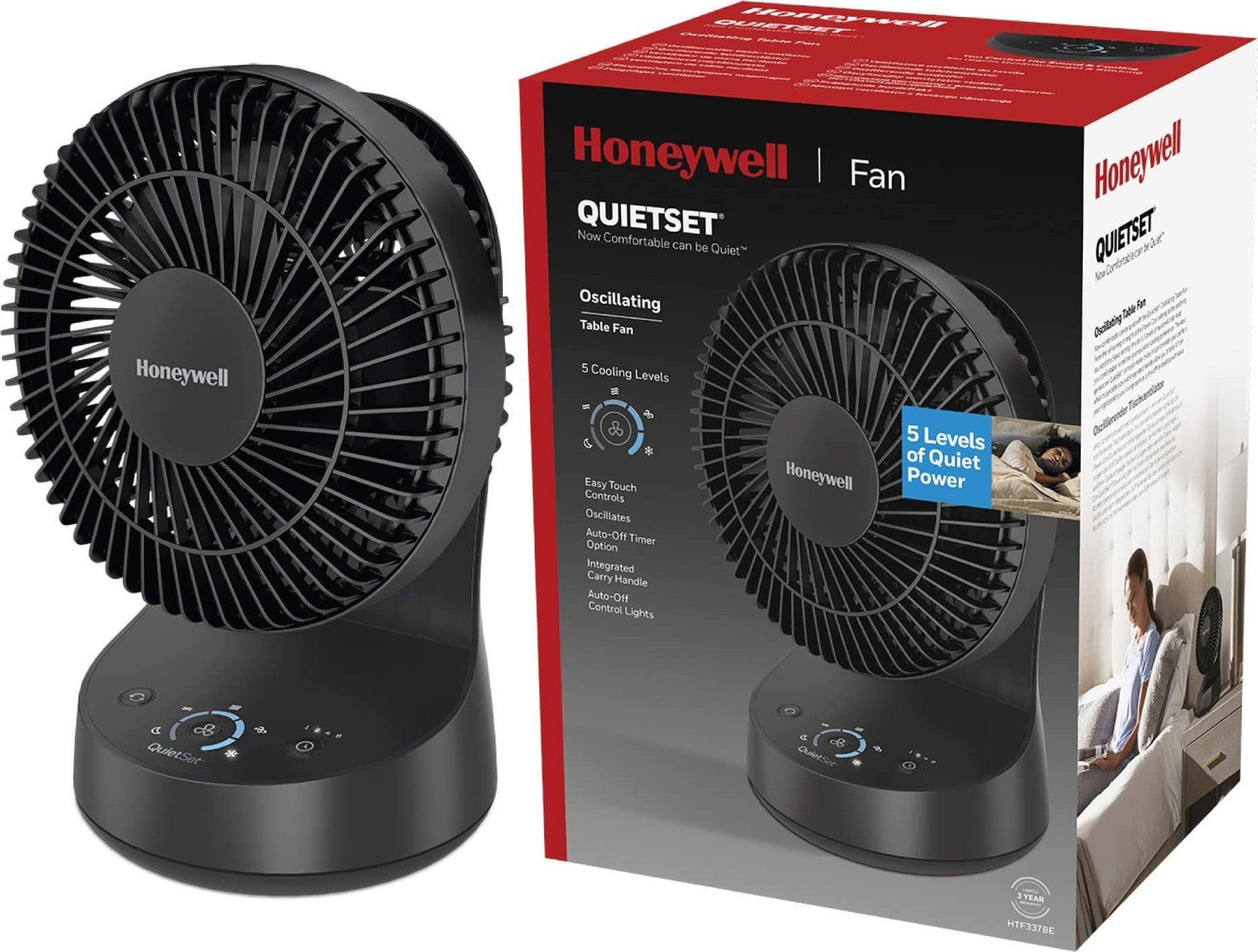 фото Вентилятор настільний Honeywell TOW018673