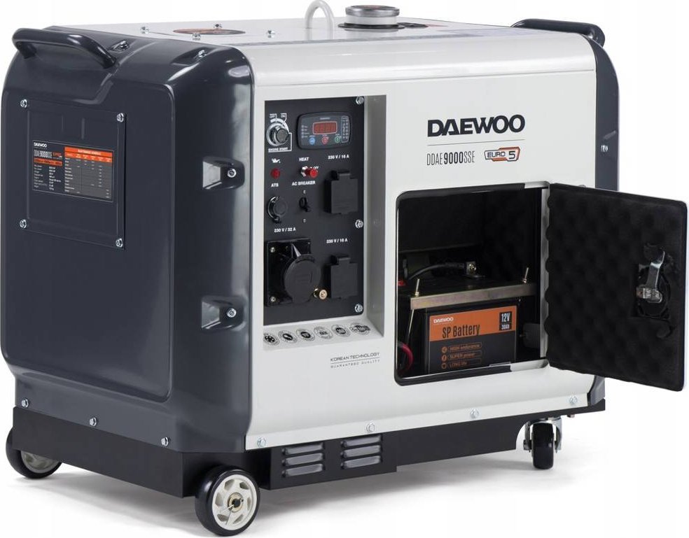 фото Дизельний генератор Daewoo Power DDAE 9000SSE