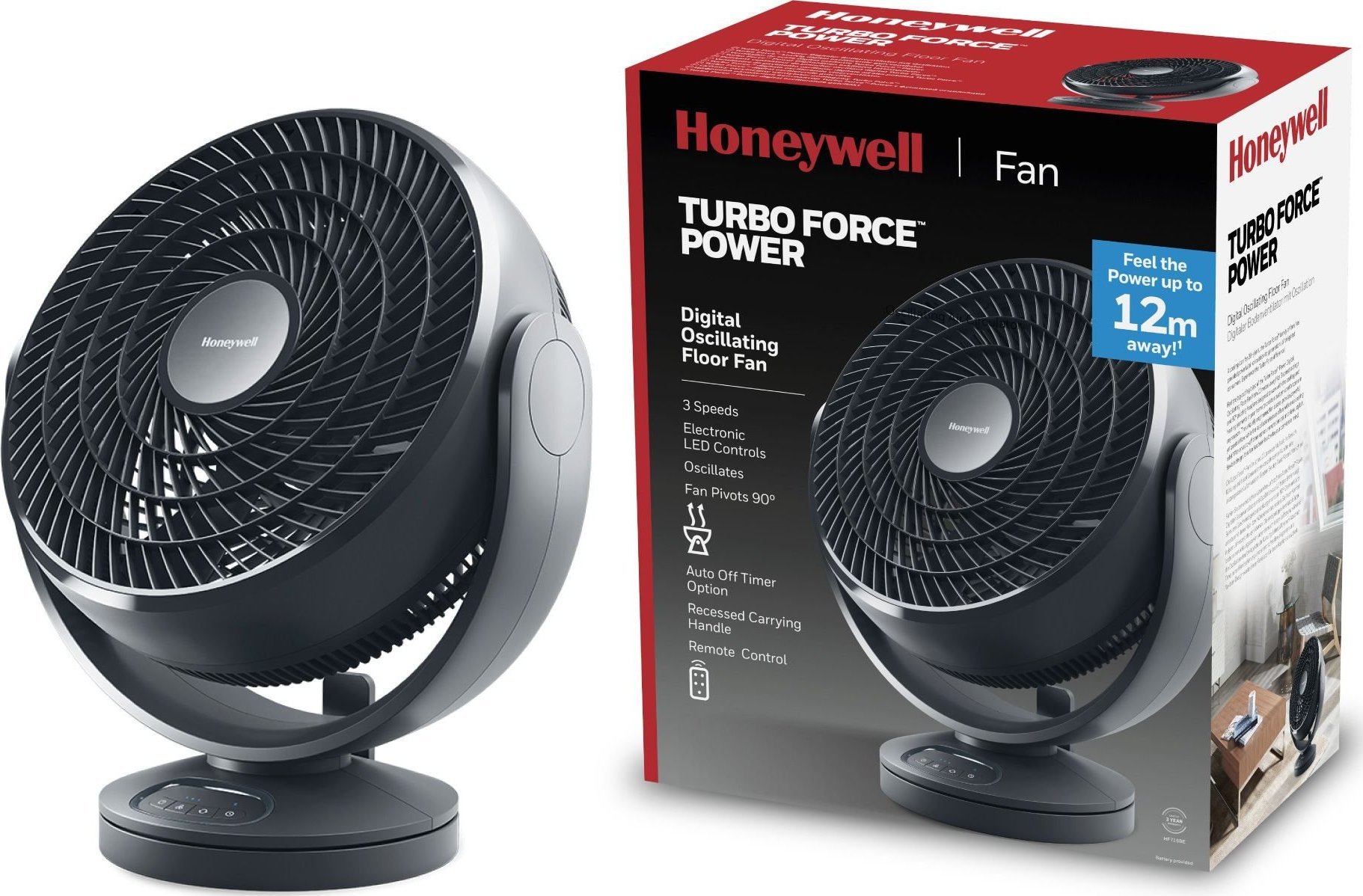 фото Вентилятор підлоговий Turbo Force® HF715BE