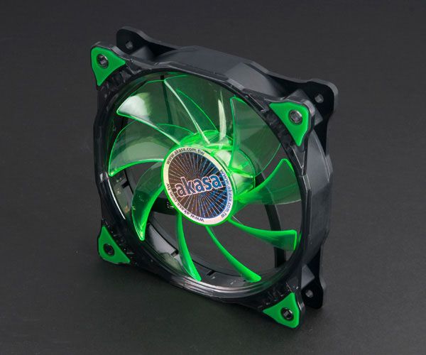 фото Вентилятор Akasa Vegas LED (AK-FN091-GN)