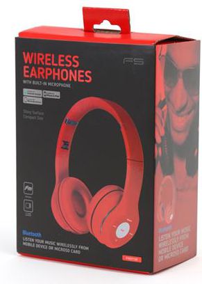 фото Навушники з мікрофоном Freestyle FH0915 Red (43049)