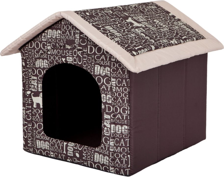 Hobbydog Buda z napisami - brązowa R3