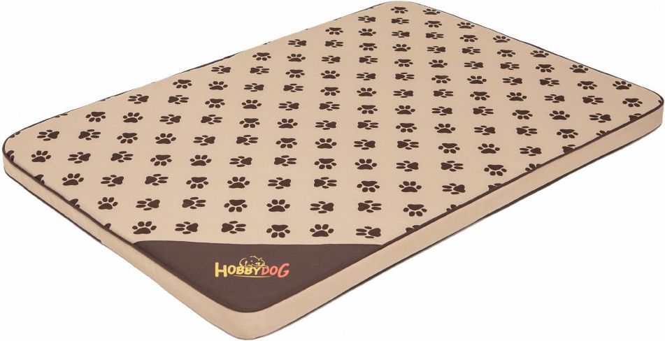Hobbydog Materac Light - Beż w łapki XL