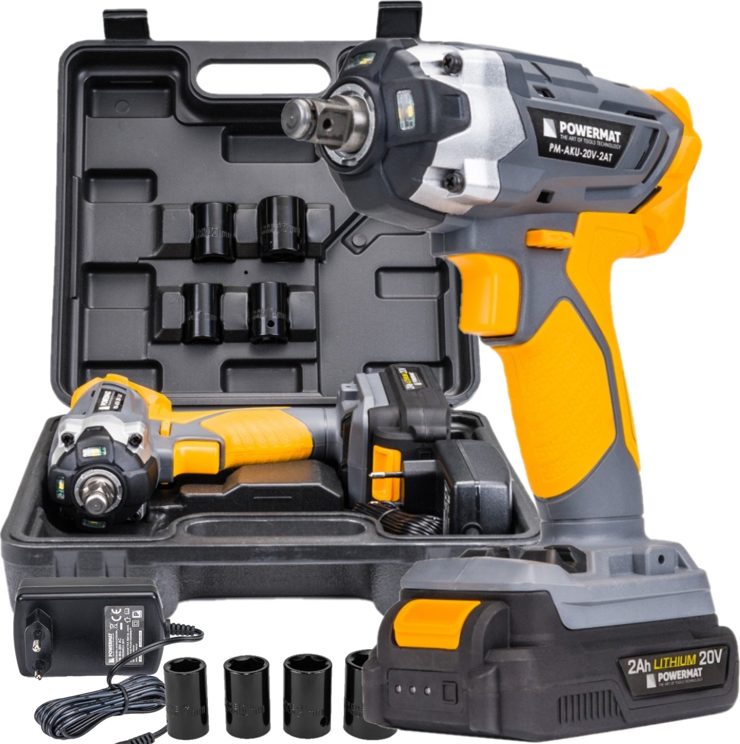 фото Гайкокрут PowerMat PM-AKU-20V-2AT