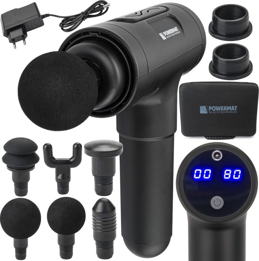 фото Перкусійний масажер PowerMat PM-MAS-1800BM