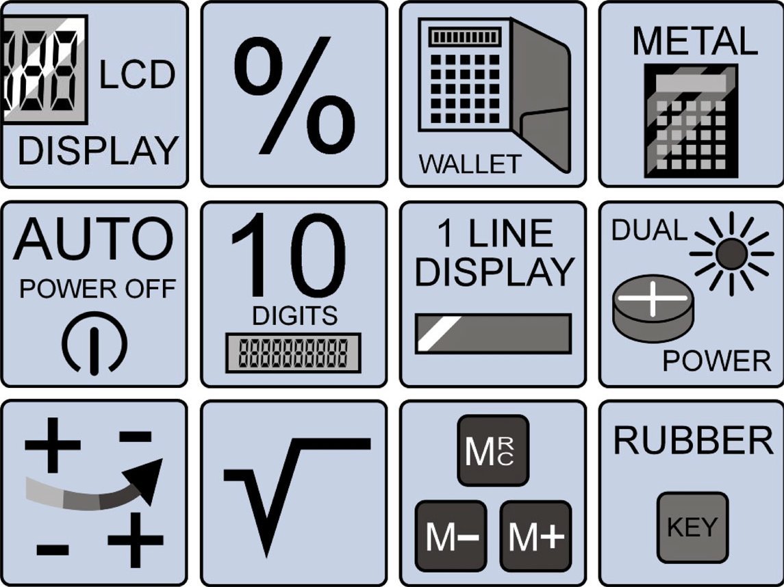 фото Калькулятор Olympia LCD-1110 Silver