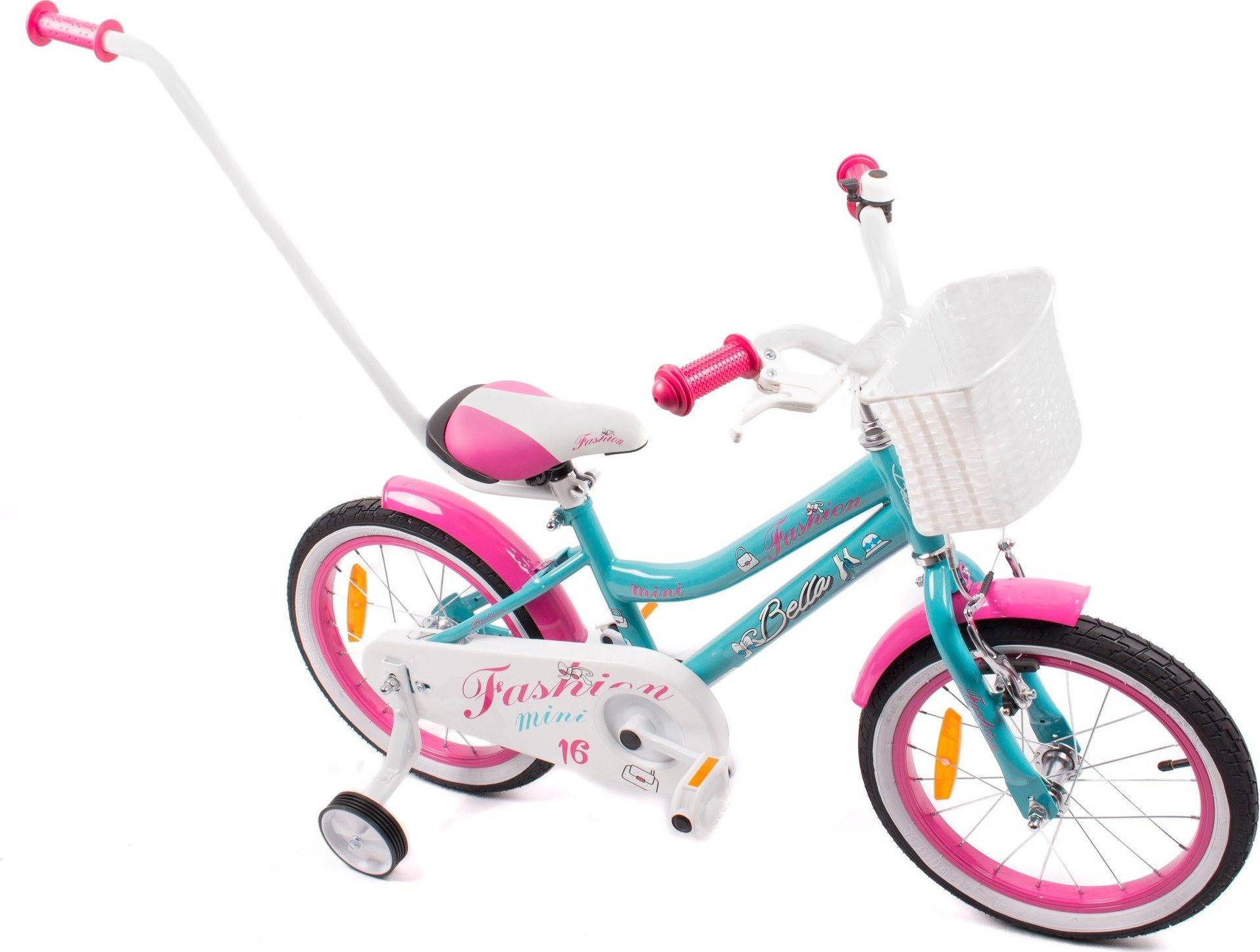 фото Дитячий двоколісний велосипед Verso Bella 16 Turquoise/Pink
