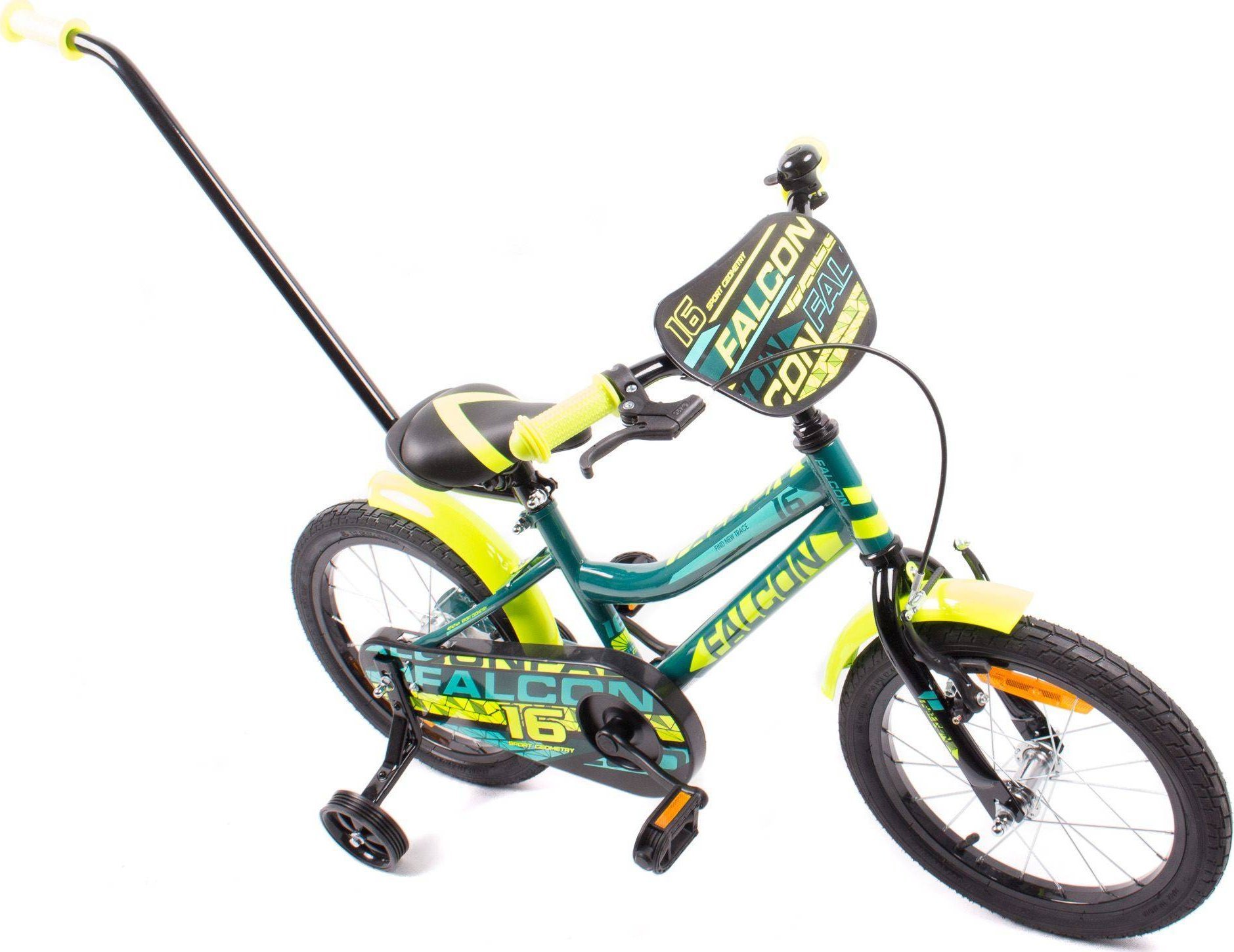 фото Дитячий двоколісний велосипед Verso Falcon 16 Green