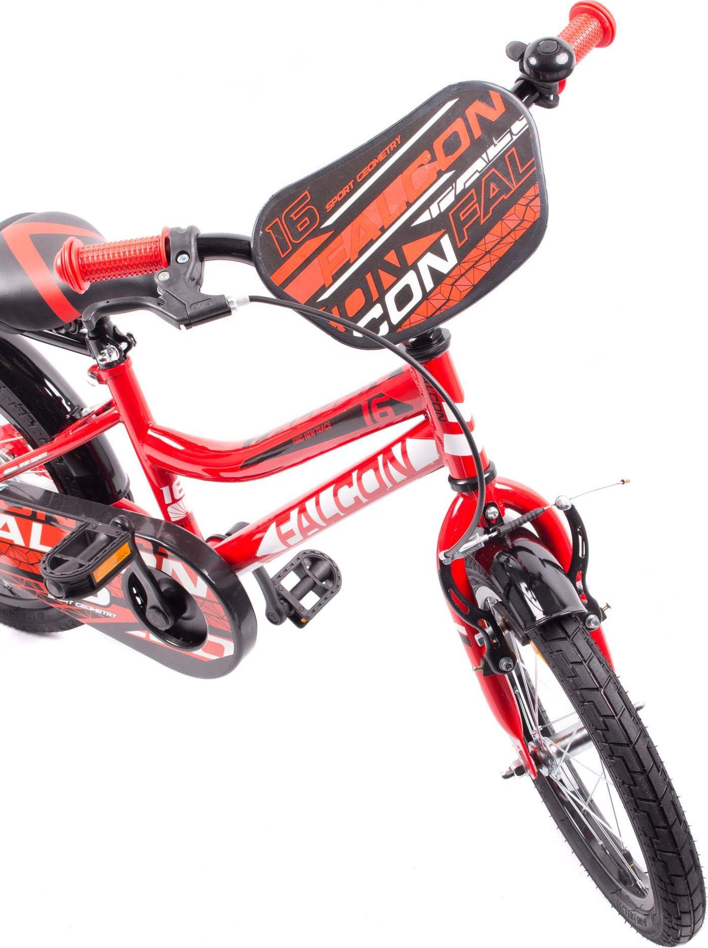 фото Дитячий двоколісний велосипед Verso Falcon 16 Red