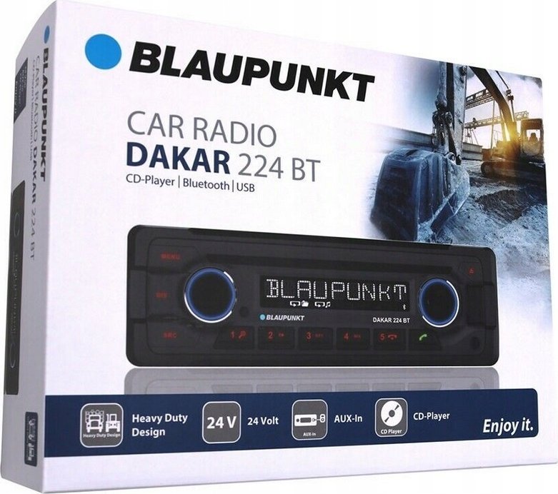 фото Бездискова MP3-магнітола Blaupunkt Dakar 224 BT 3