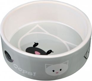 Trixie Miska ceramiczna dla kota Mimi, 0.3 l/ø 12 cm