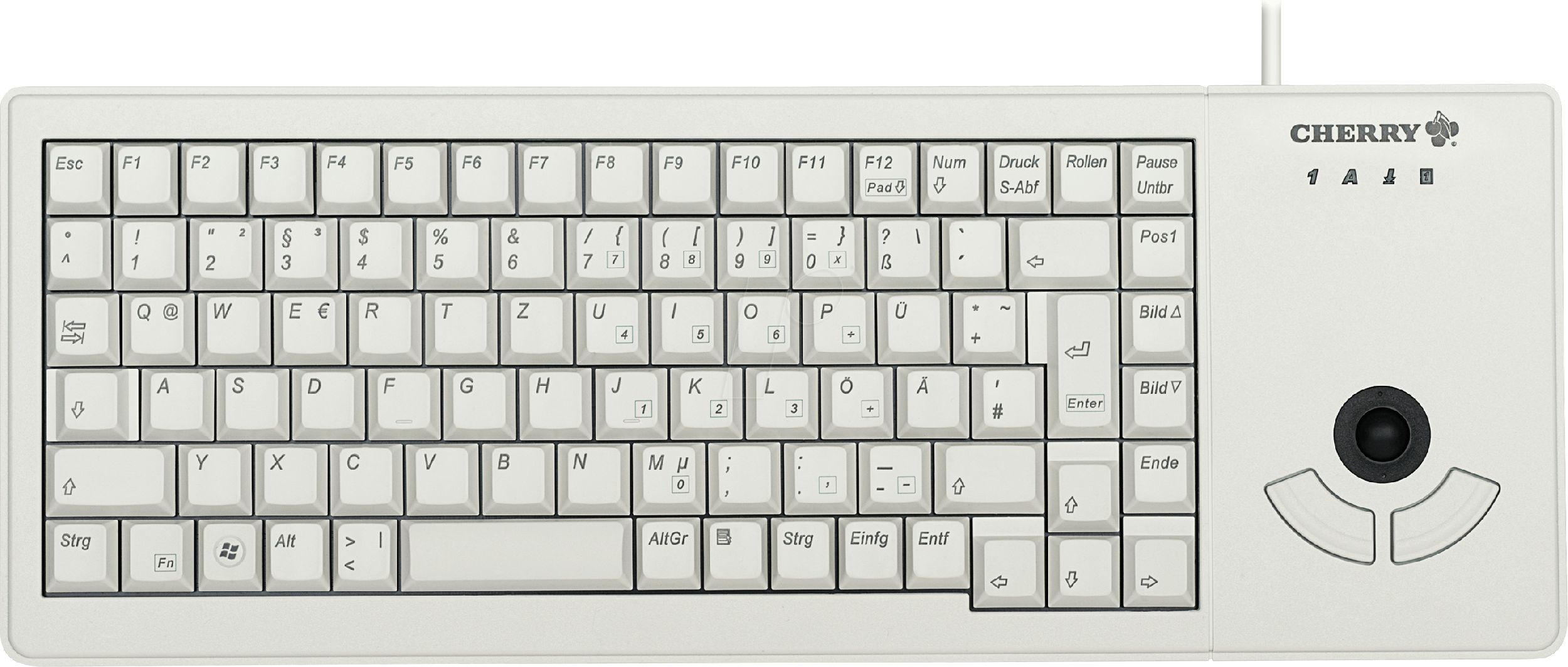 Klawiatura Cherry G84-5400 (G84-5400LUMEU-0)