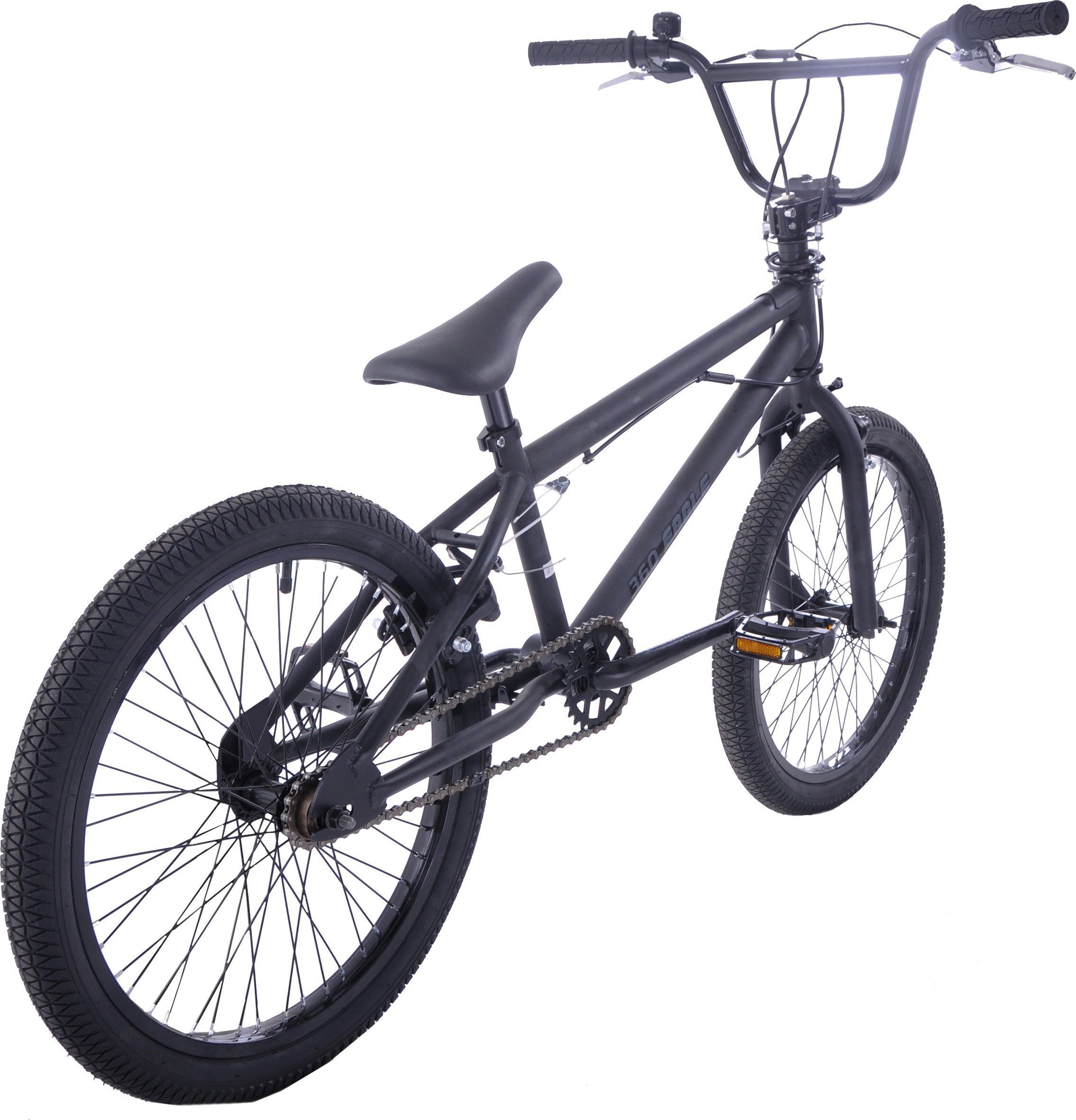 фото Дитячий двоколісний велосипед Fuzlu Eagle 360 Black