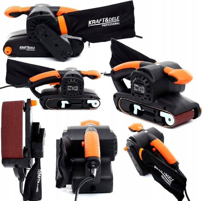 фото Стрічкова шліфмашина Kraft&Dele KD1679