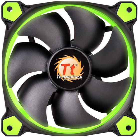 фото Вентилятор Thermaltake Riing 12 LED Green 3-pack (CL-F055-PL12GR-A)