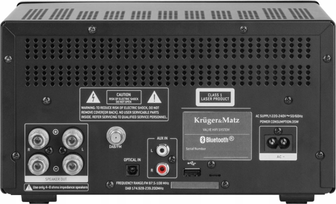 фото Музичний центр Kruger&Matz KM1995-A